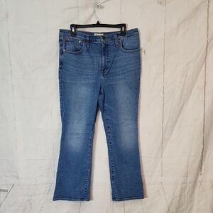 Madewell Cali Demi Boot Highrise  Jeans